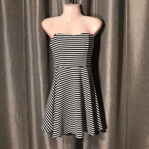 Tube Top Striped Dress by Pretty Good